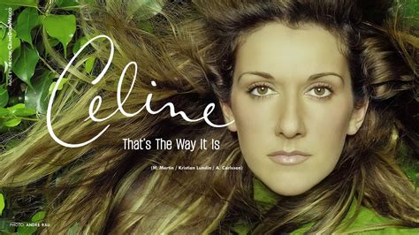 that's the way it is celine dion song|that's way it is lyrics.